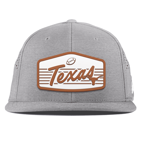 University of Texas "Longhorns Football" Legacy Flat Performance Heather Gray