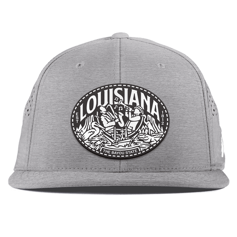 Louisiana Traveler Flat Performance Heather Gray