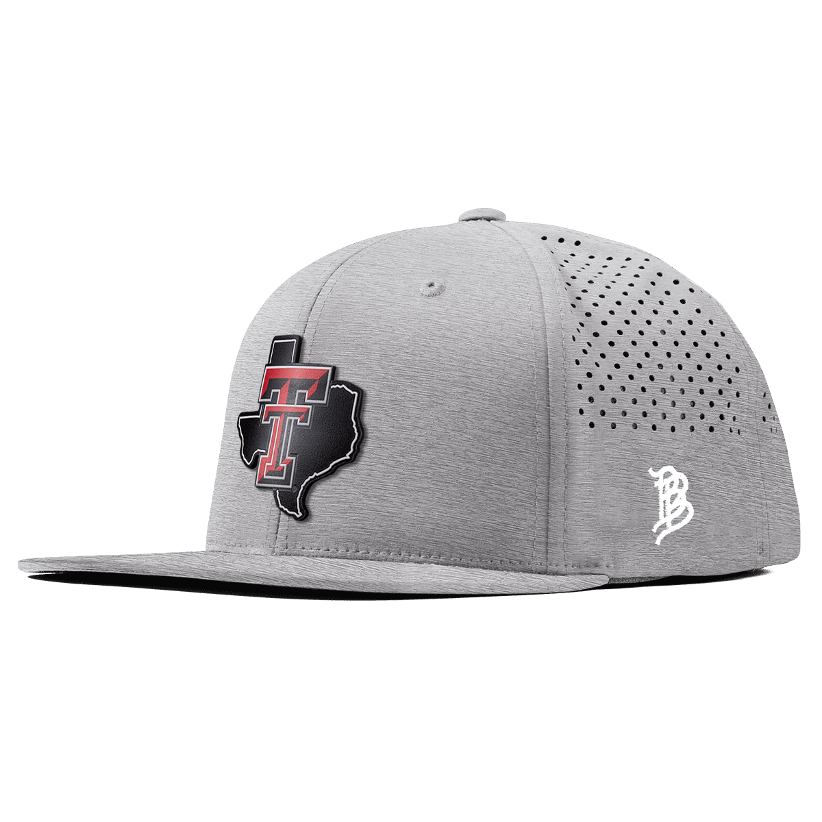 Texas Tech University "Lubbock Local" Flat Performance Heather Gray
