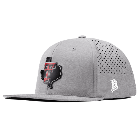 Texas Tech University "Lubbock Local" Flat Performance Heather Gray