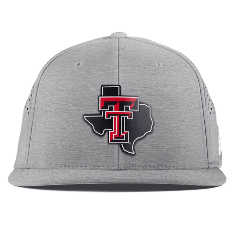 Texas Tech University "Lubbock Local" Flat Performance Heather Gray