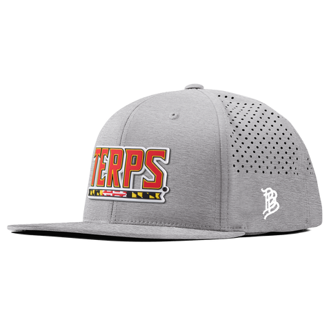 University of Maryland "Maryland Terps" Flat Performance Heather Gray