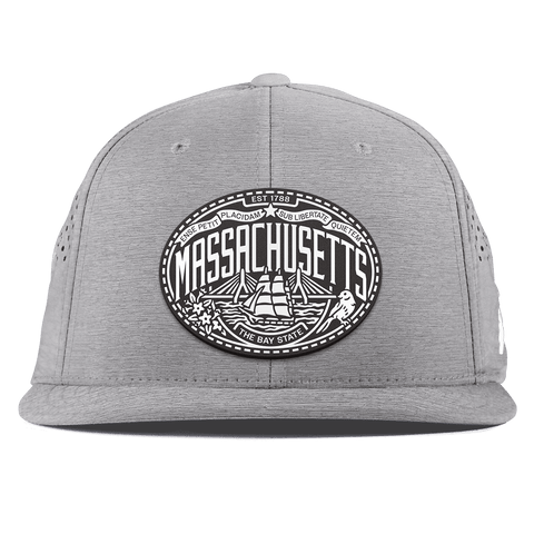 Massachusetts Traveler Flat Performance Heather Gray