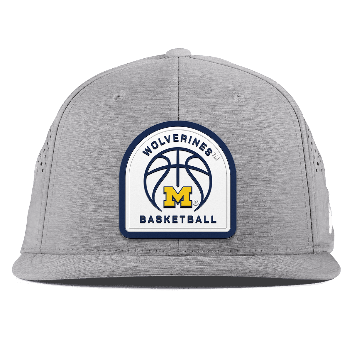 University of Michigan "Michigan Basketball" Flat Performance Heather Gray