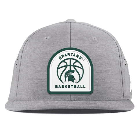 Michigan State University "Michigan State Basketball" Flat Performance Heather Gray