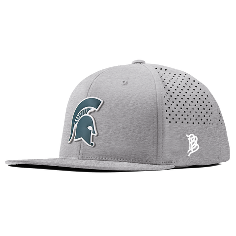 Michigan State University "Michigan State Spartan" Flat Performance Heather Gray