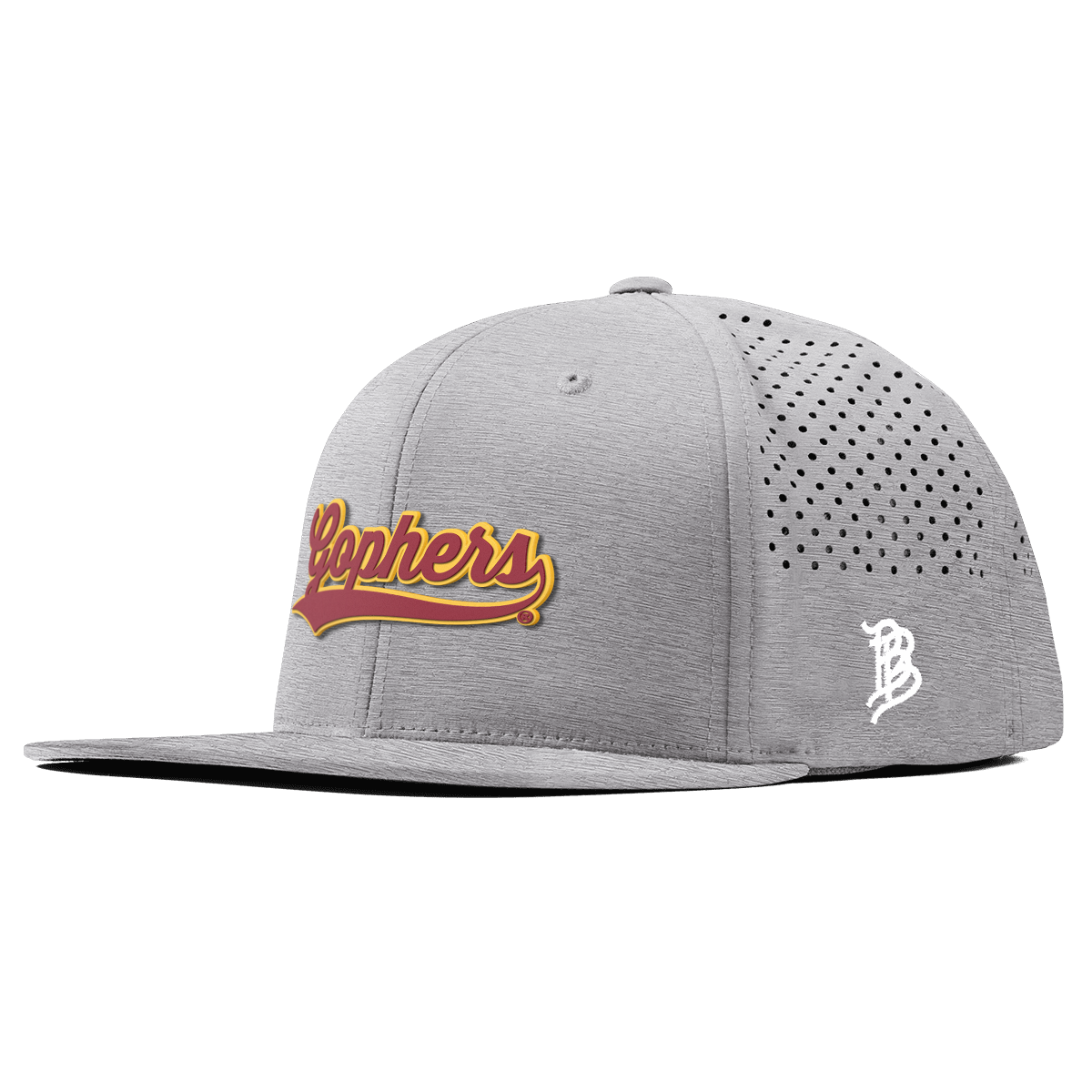 University of Minnesota "Minnesota Gophers Script" Flat Performance Heather Gray