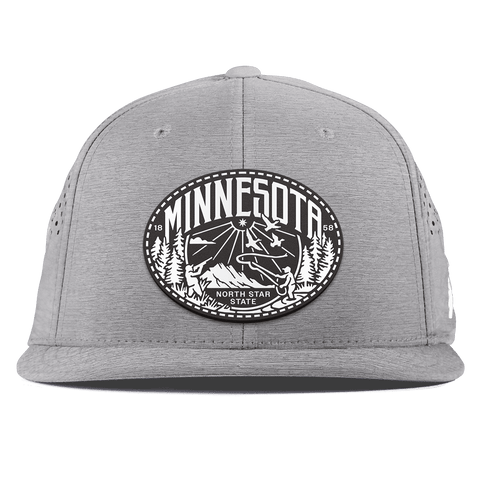 Minnesota Traveler Flat Performance Heather Gray