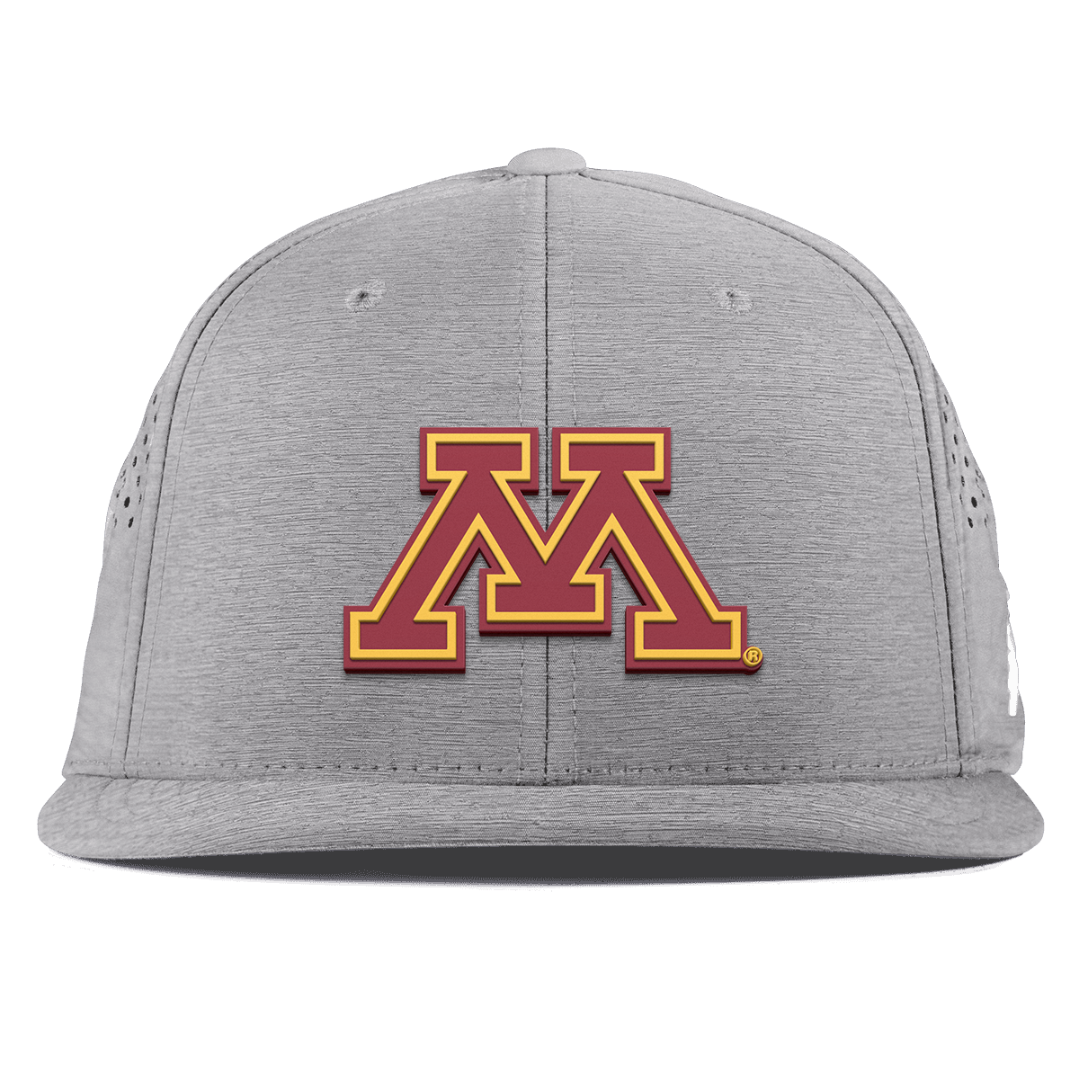 University of Minnesota "Minnesota Team Logo" Flat Performance Heather Gray
