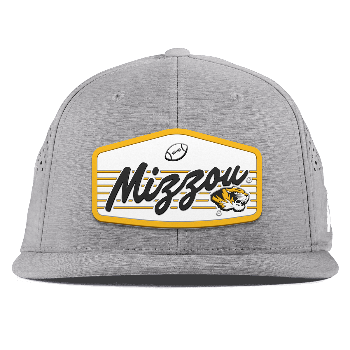 University of Missouri "Missouri Football Legacy" Flat Performance Heather Gray