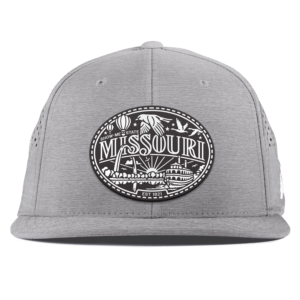 Missouri Traveler Flat Performance Heather Gray
