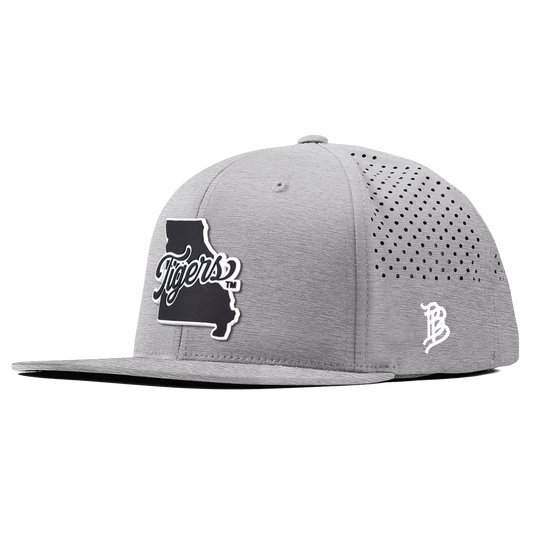 University of Missouri "Missouri Tigers State Script" Flat Performance Heather Gray