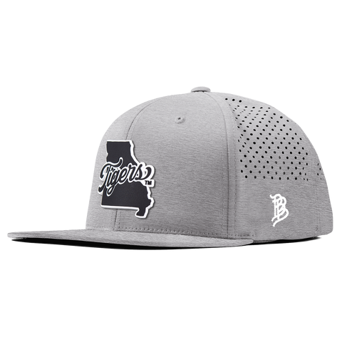 University of Missouri "Missouri Tigers State Script" Flat Performance Heather Gray