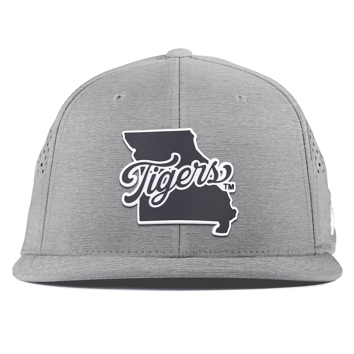 University of Missouri "Missouri Tigers State Script" Flat Performance Heather Gray