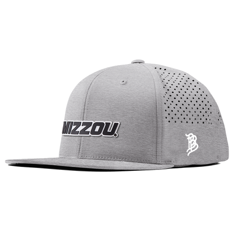 University of Missouri "Mizzou Block" Flat Performance Heather Gray