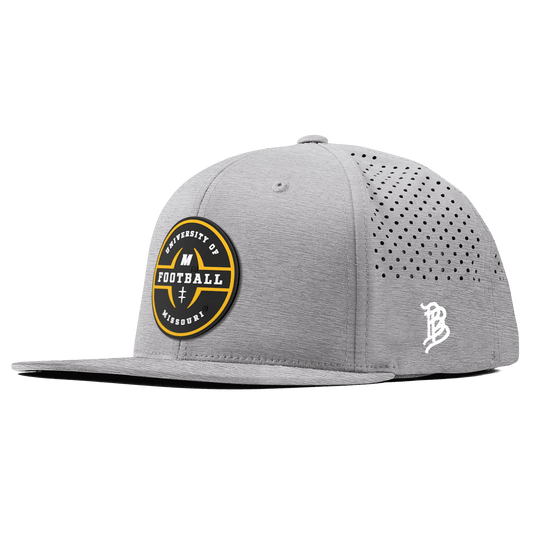 University of Missouri "Mizzou Football" Flat Performance Heather Gray