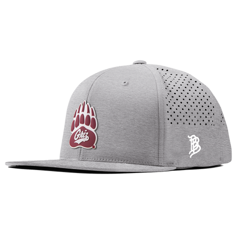 University of Montana "Montana Grizz" Flat Performance Heather Gray