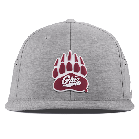 University of Montana "Montana Grizz" Flat Performance Heather Gray