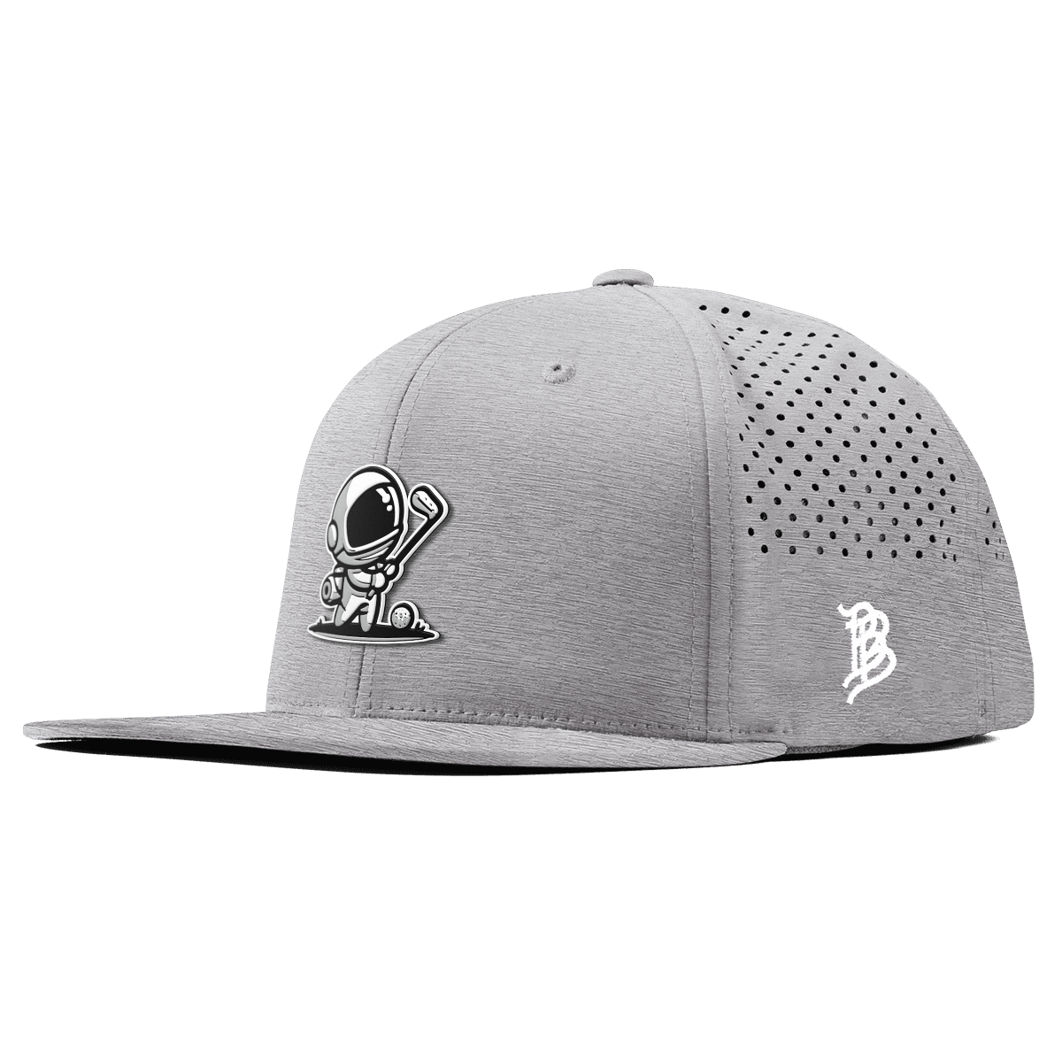 Moon Shot Flat Performance Heather Gray