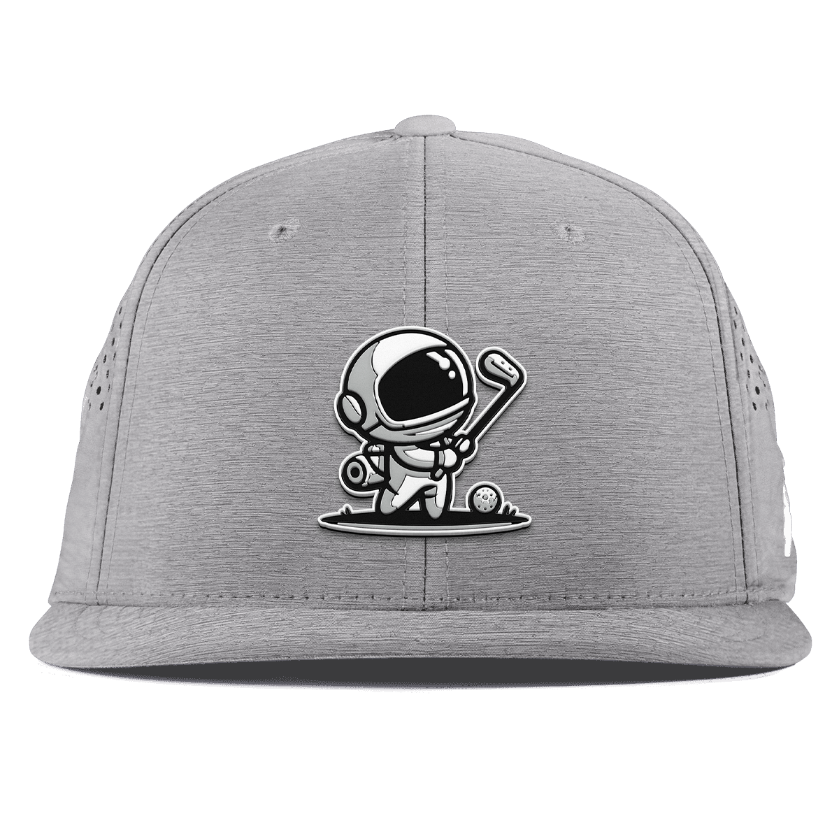 Moon Shot Flat Performance Heather Gray