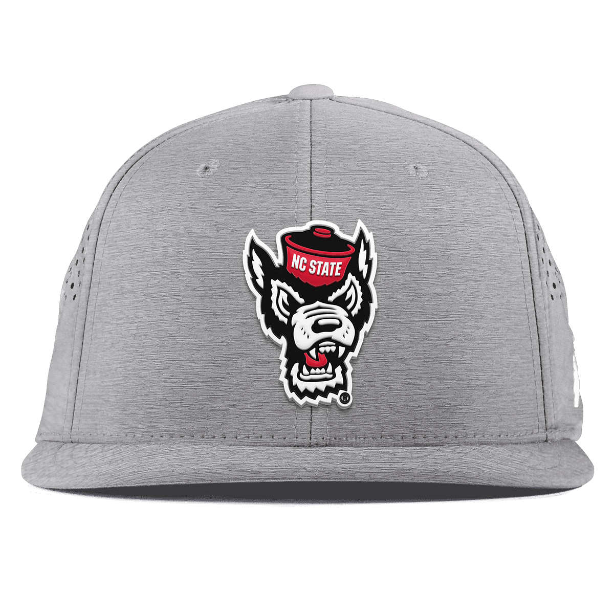 North Carolina State "NC State Team Logo" Flat Performance Heather Gray