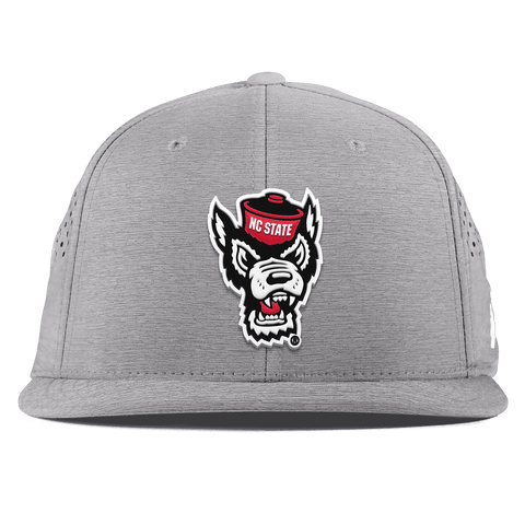 North Carolina State "NC State Team Logo" Flat Performance Heather Gray
