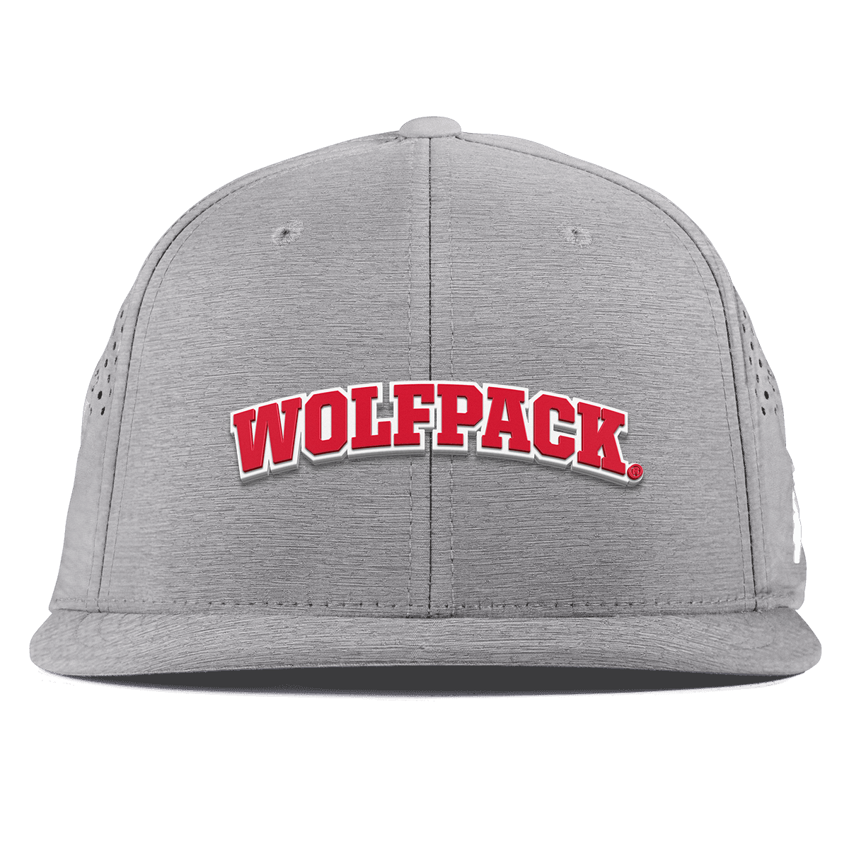 North Carolina State "NC State Wolfpack" Flat Performance Heather Gray