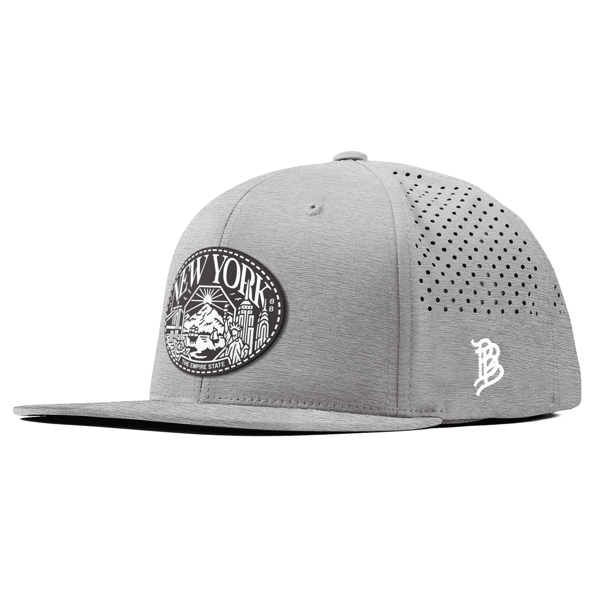 New York Traveler Flat Performance Heather Gray
