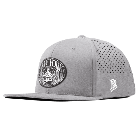 New York Traveler Flat Performance Heather Gray