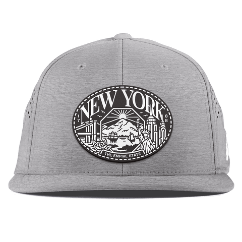 New York Traveler Flat Performance Heather Gray