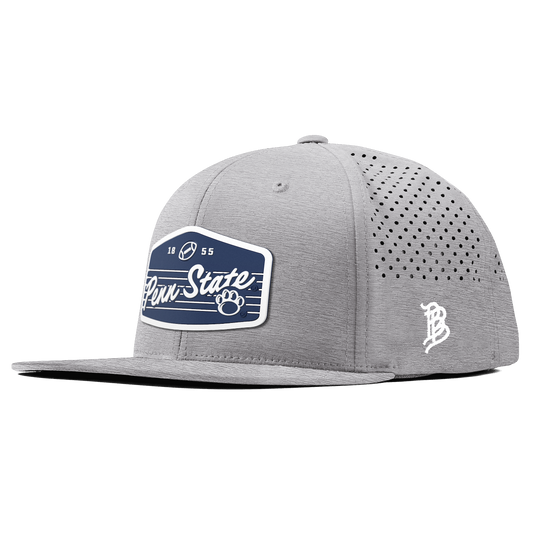 Penn State University "Nittany Lions Football" Flat Performance Heather Gray