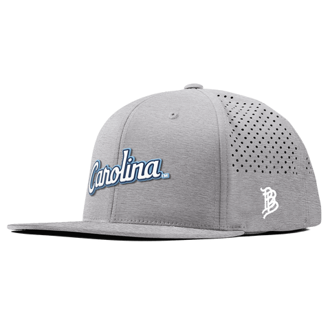 University of North Carolina "North Carolina Script" Flat Performance Heather Gray