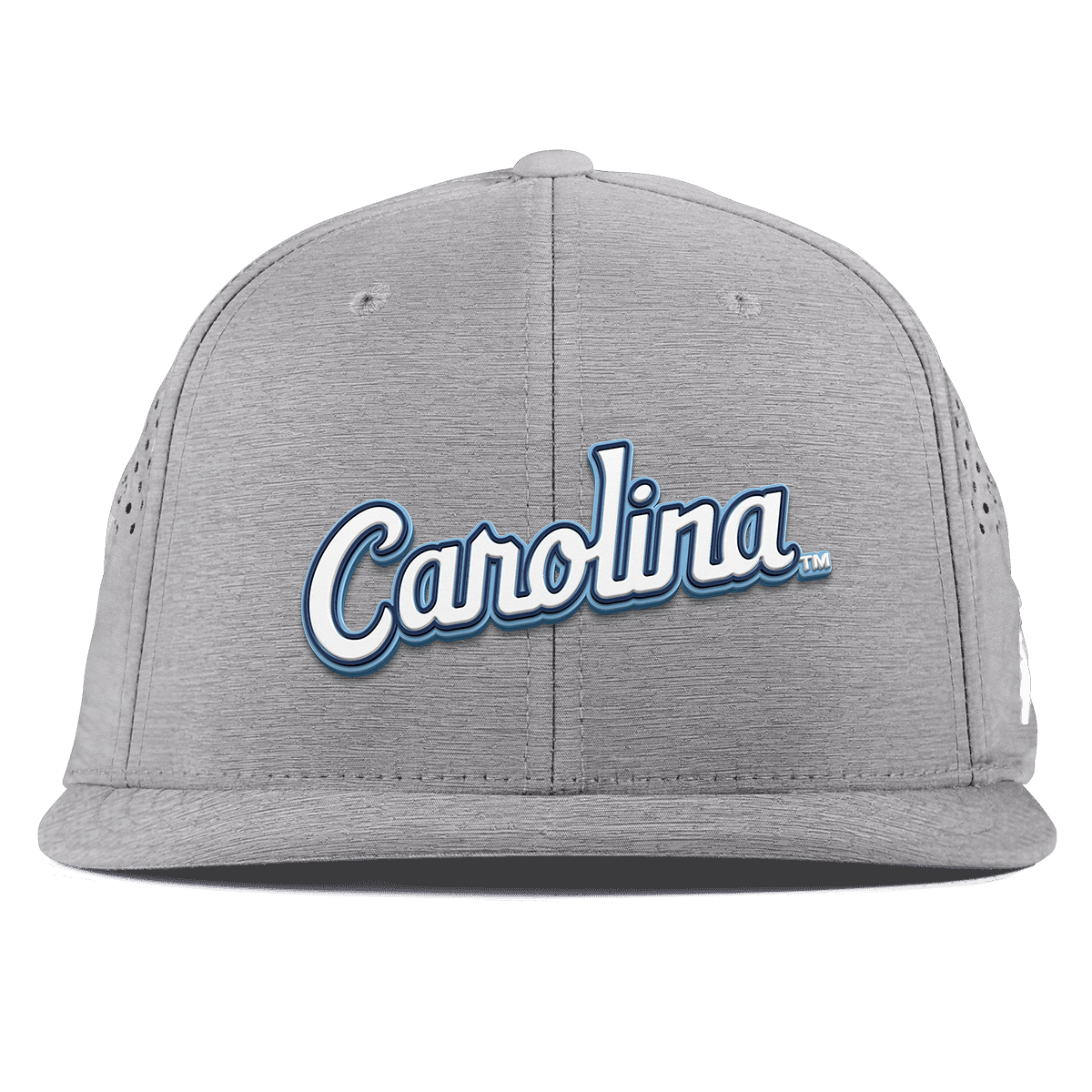 University of North Carolina "North Carolina Script" Flat Performance Heather Gray