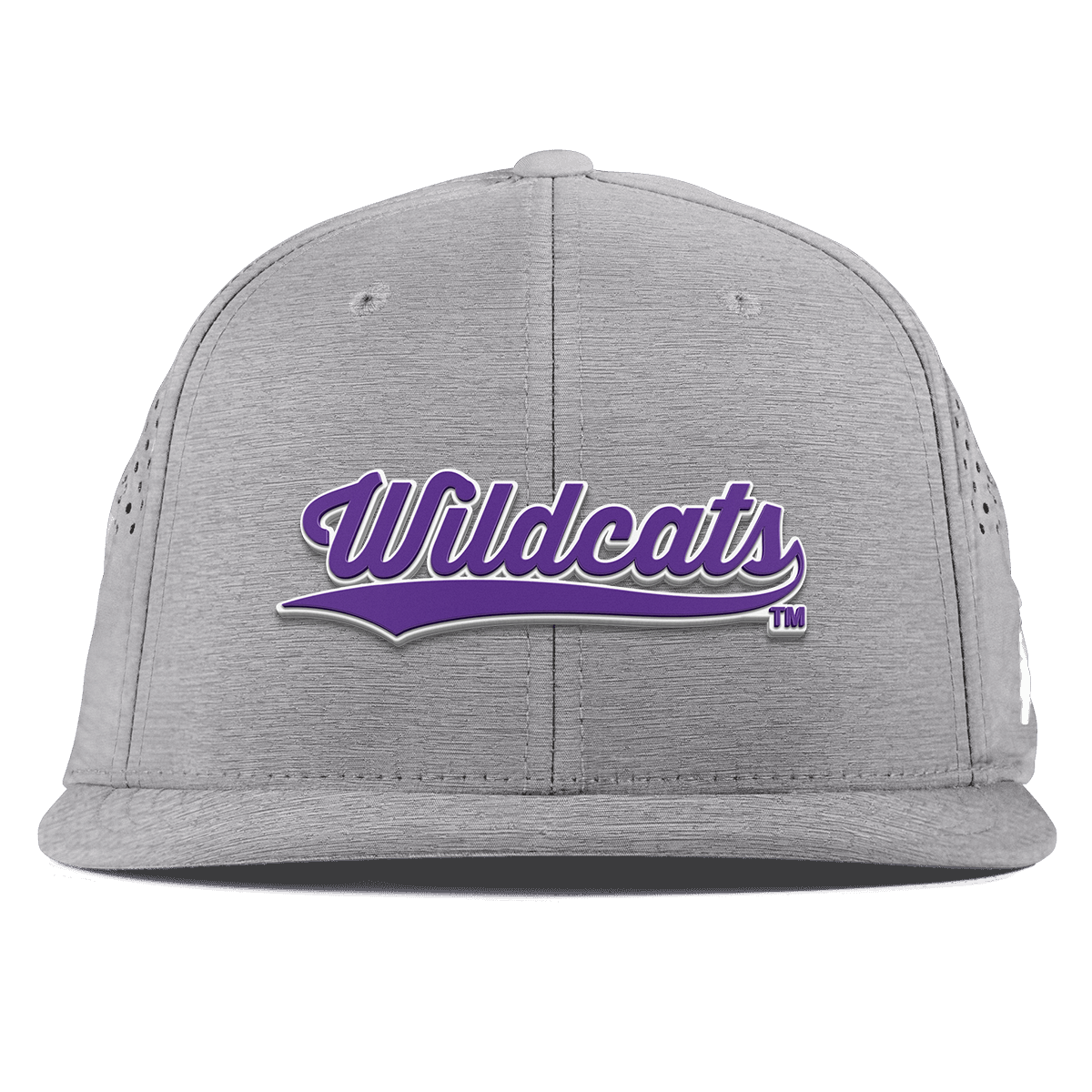 Northwestern University "Northwestern Wildcats Script" Flat Performance Heather Gray