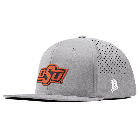 Oklahoma State University "OSU Team Logo" Flat Performance Heather Gray