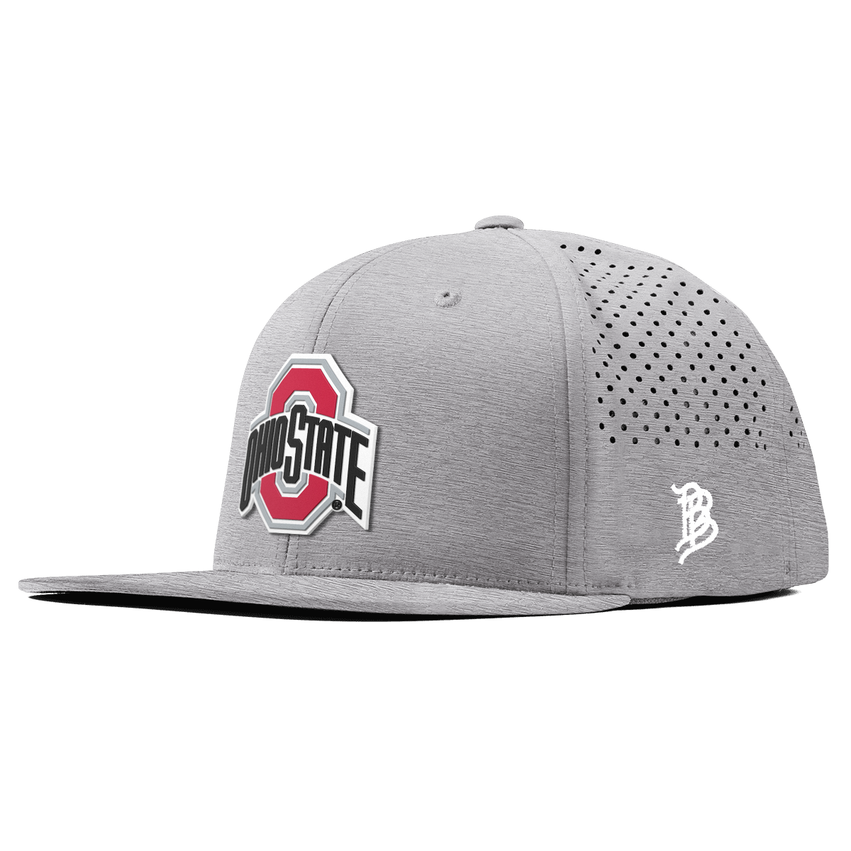 Ohio State University "Ohio State Team Logo" Flat Performance Heather Gray