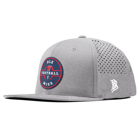 University of Mississippi "Ole Miss Football Legacy" Flat Performance Heather Gray