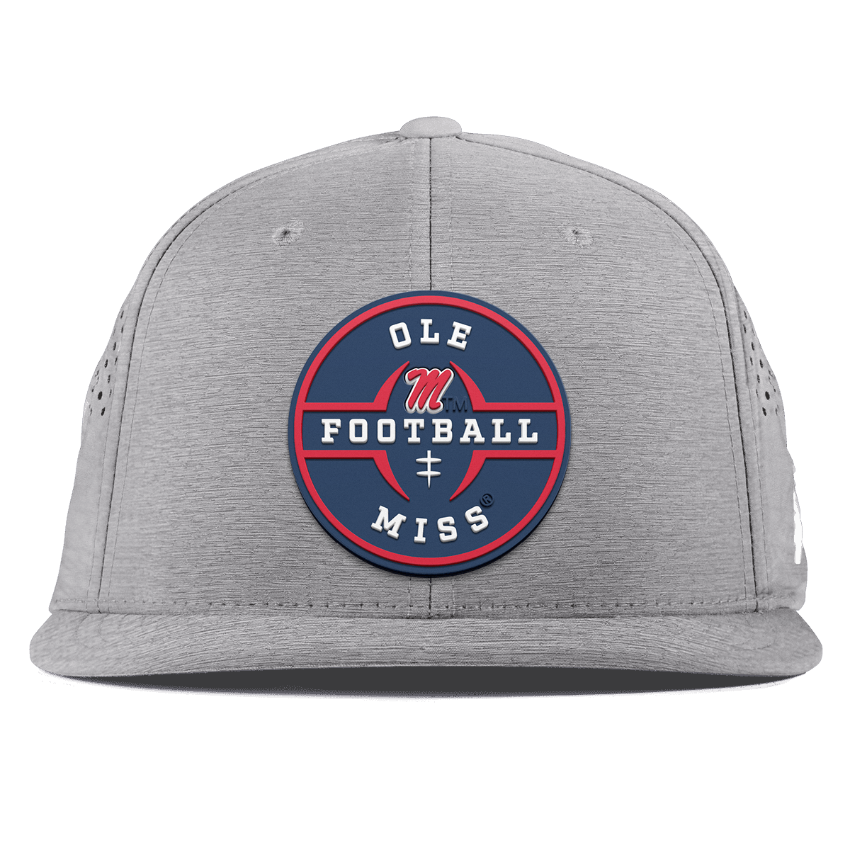 University of Mississippi "Ole Miss Football Legacy" Flat Performance Heather Gray
