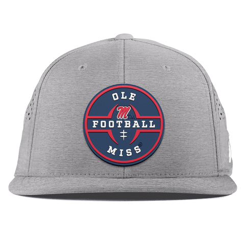 University of Mississippi "Ole Miss Football Legacy" Flat Performance Heather Gray