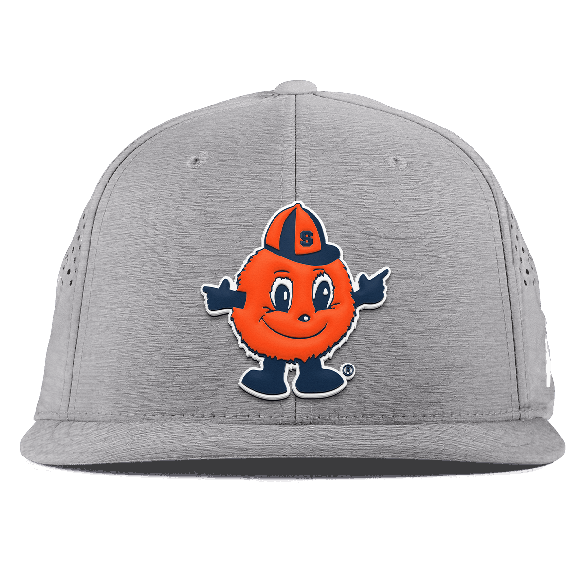 Syracuse University "Otto The Orange" Flat Performance Heather Gray