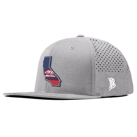 California Patriot Series Flat Performance Heather Gray