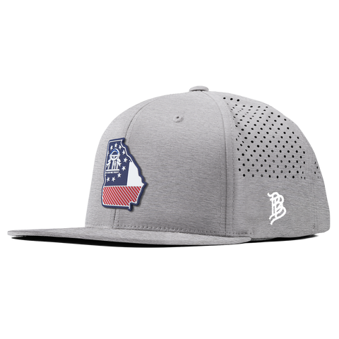 Georgia Patriot Series Flat Performance Heather Gray