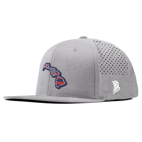 Hawaii Patriot Series Flat Performance Heather Gray