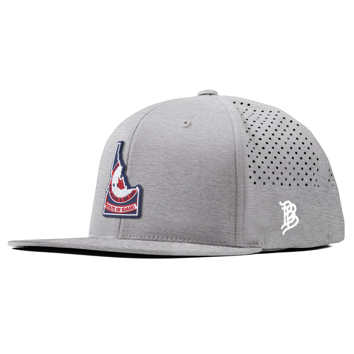 Idaho Patriot Series Flat Performance Heather Gray