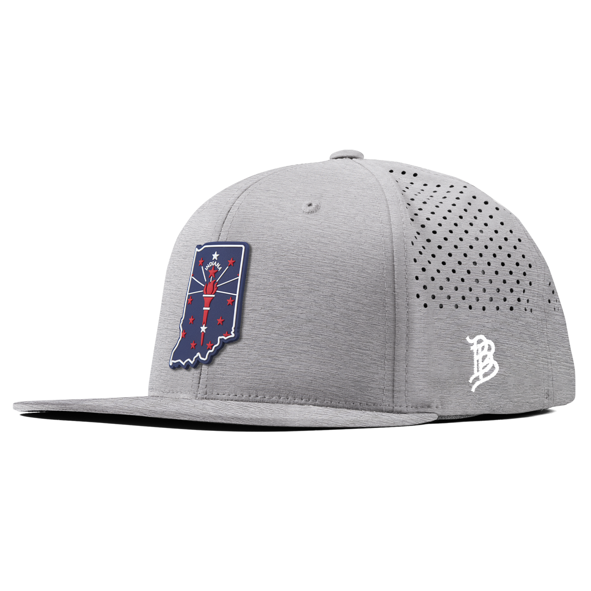 Indiana Patriot Series Flat Performance Heather Gray