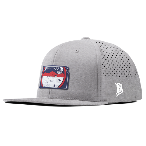 Kansas Patriot Series Flat Performance Heather Gray