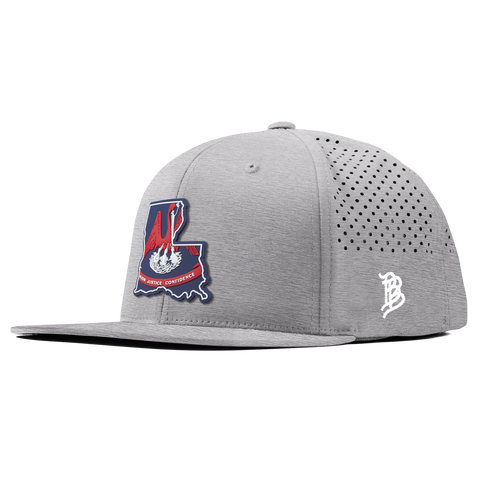 Louisiana Patriot Series Flat Performance Heather Gray