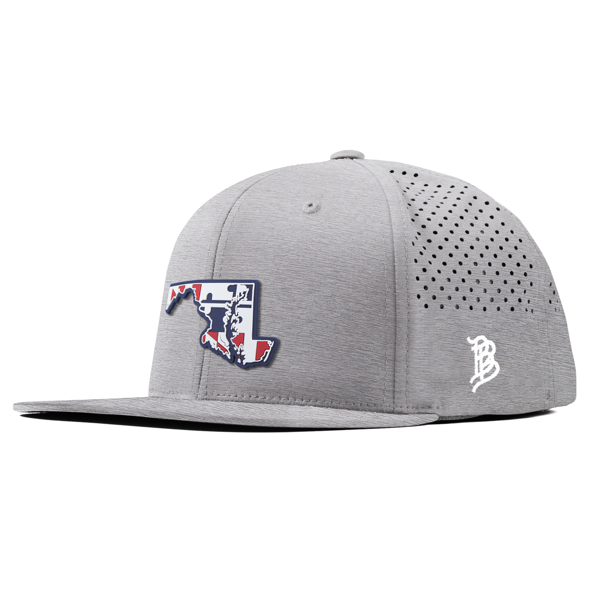 Maryland Patriot Series Flat Performance Heather Gray