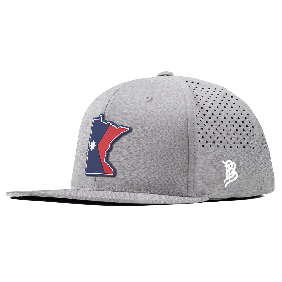 Minnesota Patriot Series Flat Performance Heather Gray