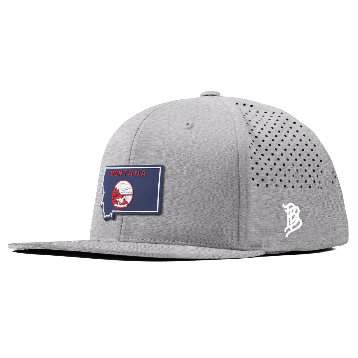 Montana Patriot Series Flat Performance Heather Gray